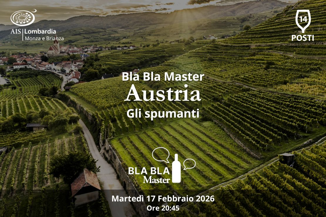 Bla Bla Master. Austria. Prima serata: gli spumanti