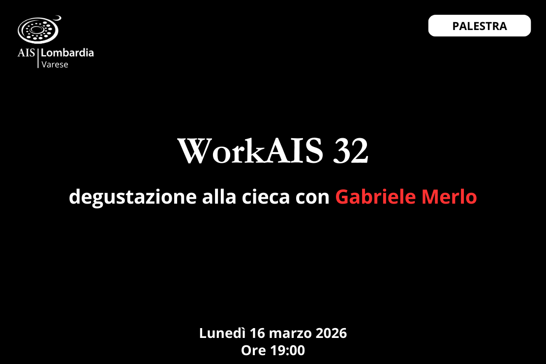 Work-AIS 32 | Degustazione alla cieca