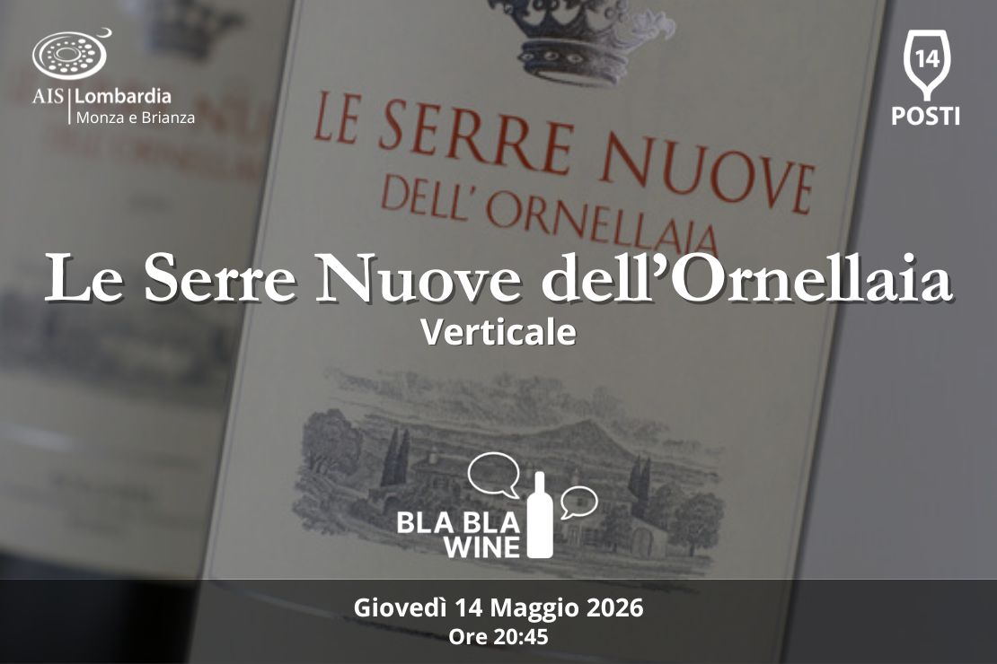Bla Bla Wine. Le Serre Nuove dell'Ornellaia. Verticale