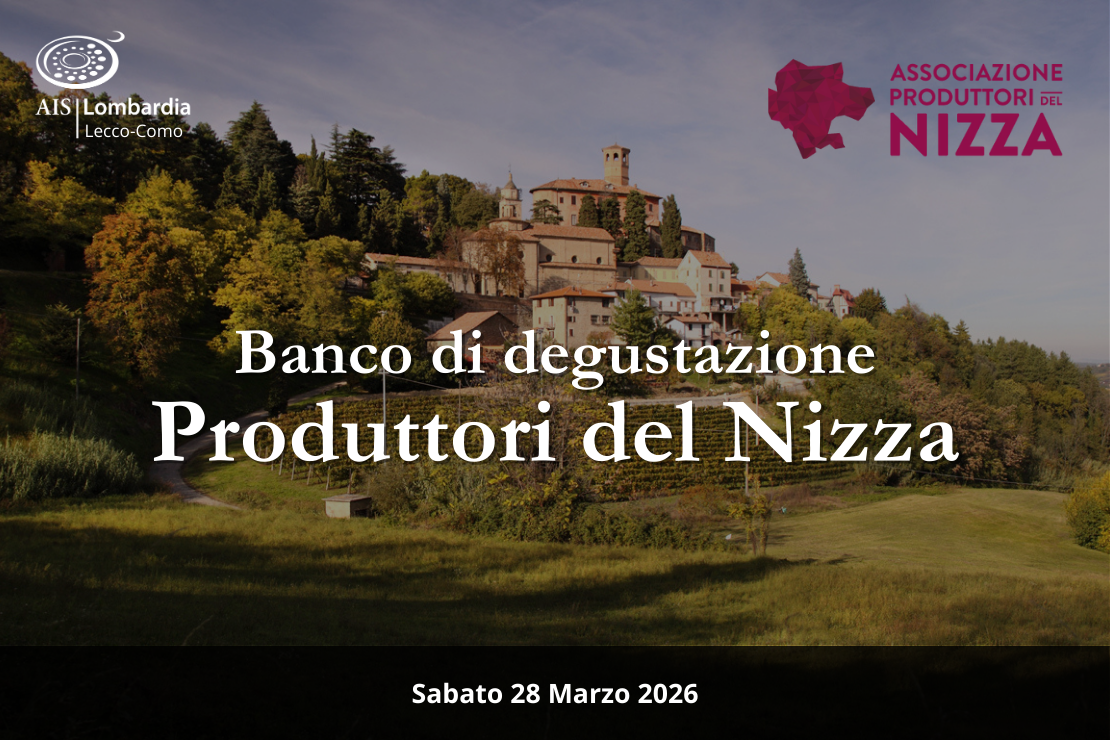 Banco di degustazione Produttori del Nizza