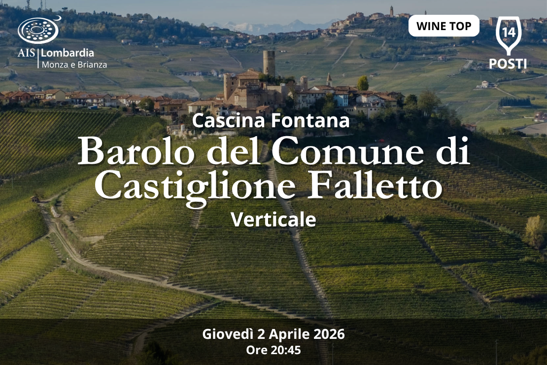 Wine Top. Cascina Fontana. Verticale di Barolo del Comune di Castiglione Falletto