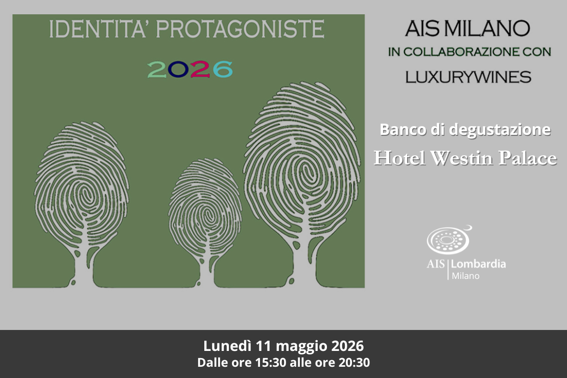 Identit&agrave; Protagoniste 2026 - Banco di degustazione