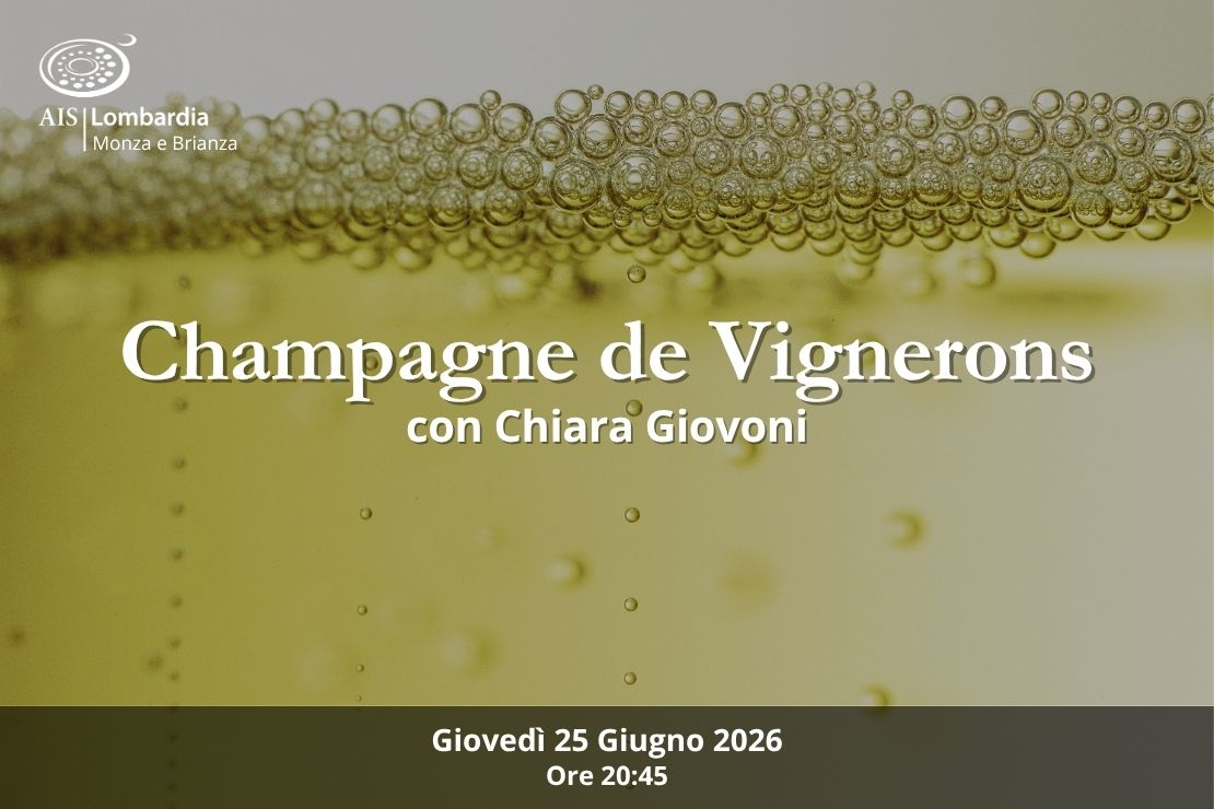 Champagne de Vigneron. Con Chiara Giovoni