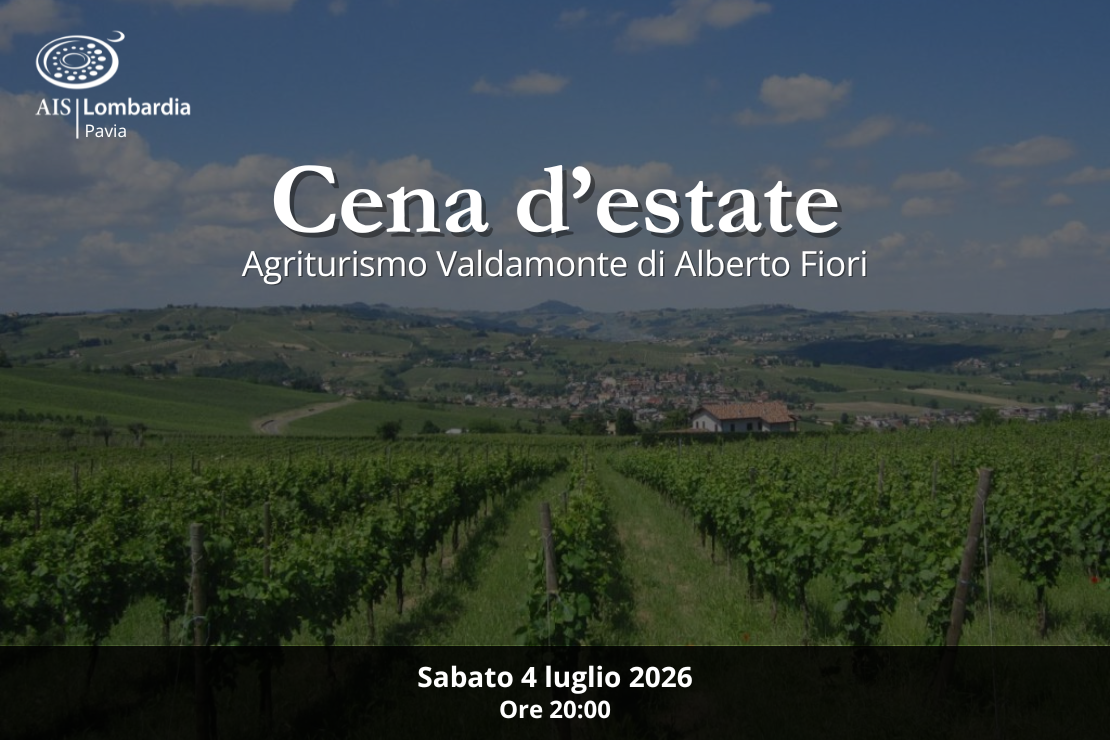CENA D&rsquo;ESTATE - Agriturismo Valdamonte di Alberto Fiori