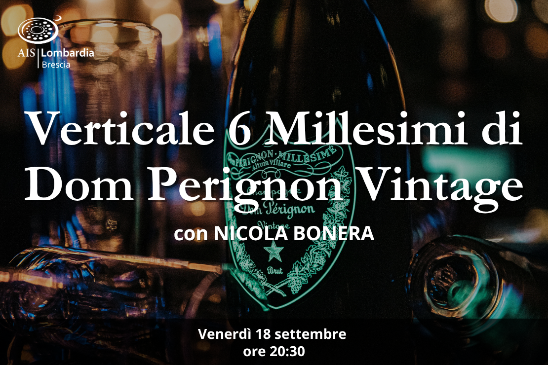 Serata -  Verticale 6 millesimi Dom Perignon Vintage