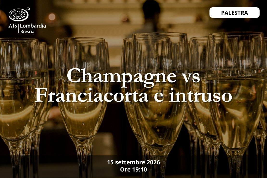 Palestra - Champagne vs Franciacorta e intruso