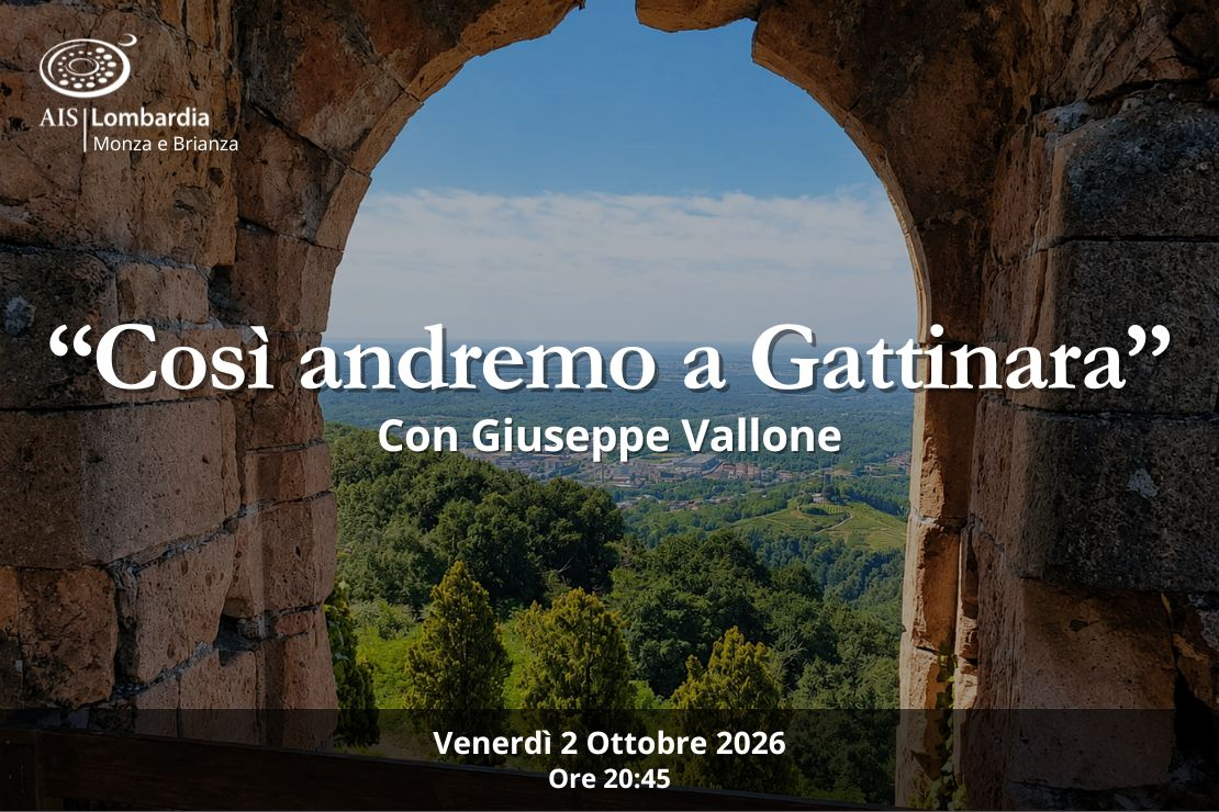 Cos&igrave; andremo a Gattinara. Con Giuseppe Vallone
