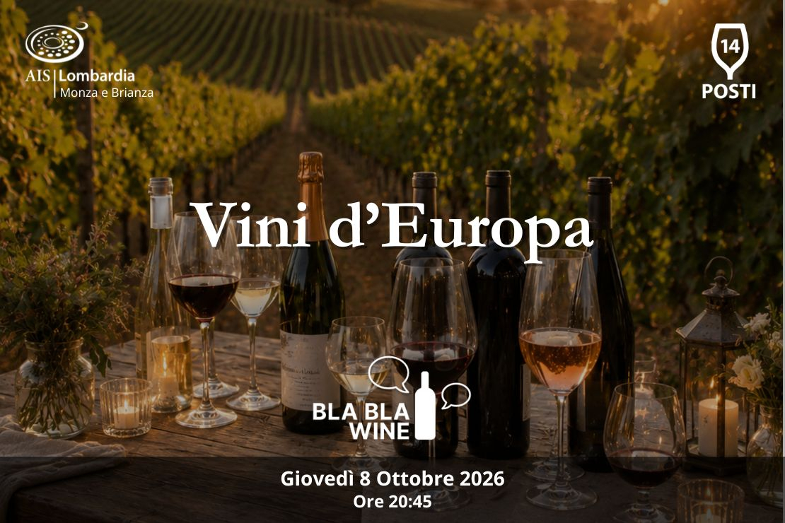 Bla Bla Wine. Vini d'Europa