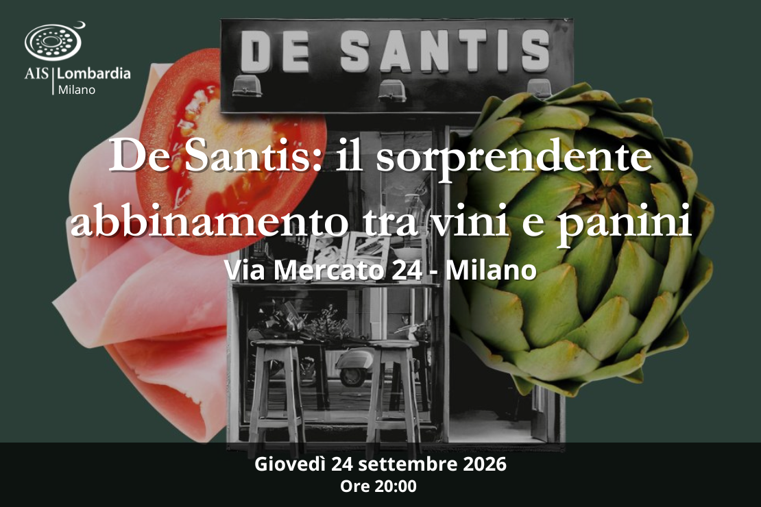 De Santis: il sorprendente abbinamento tra vini e panini