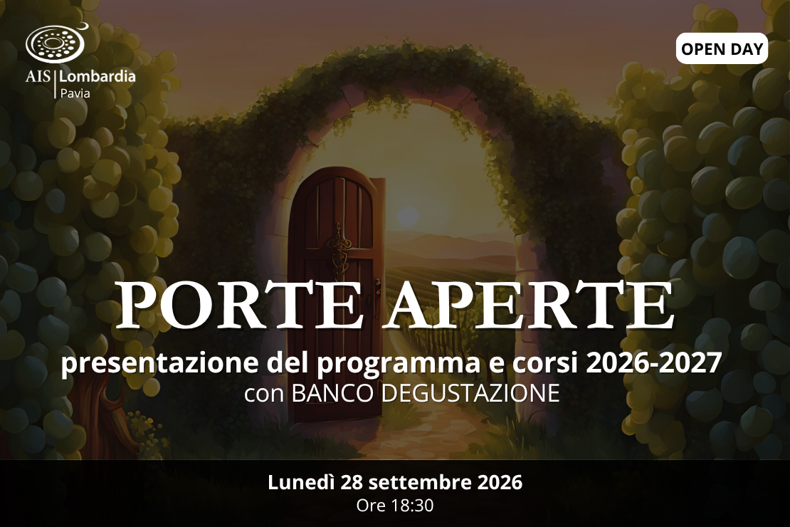Porte Aperte AIS Pavia - Corsi e programma 2026-2027