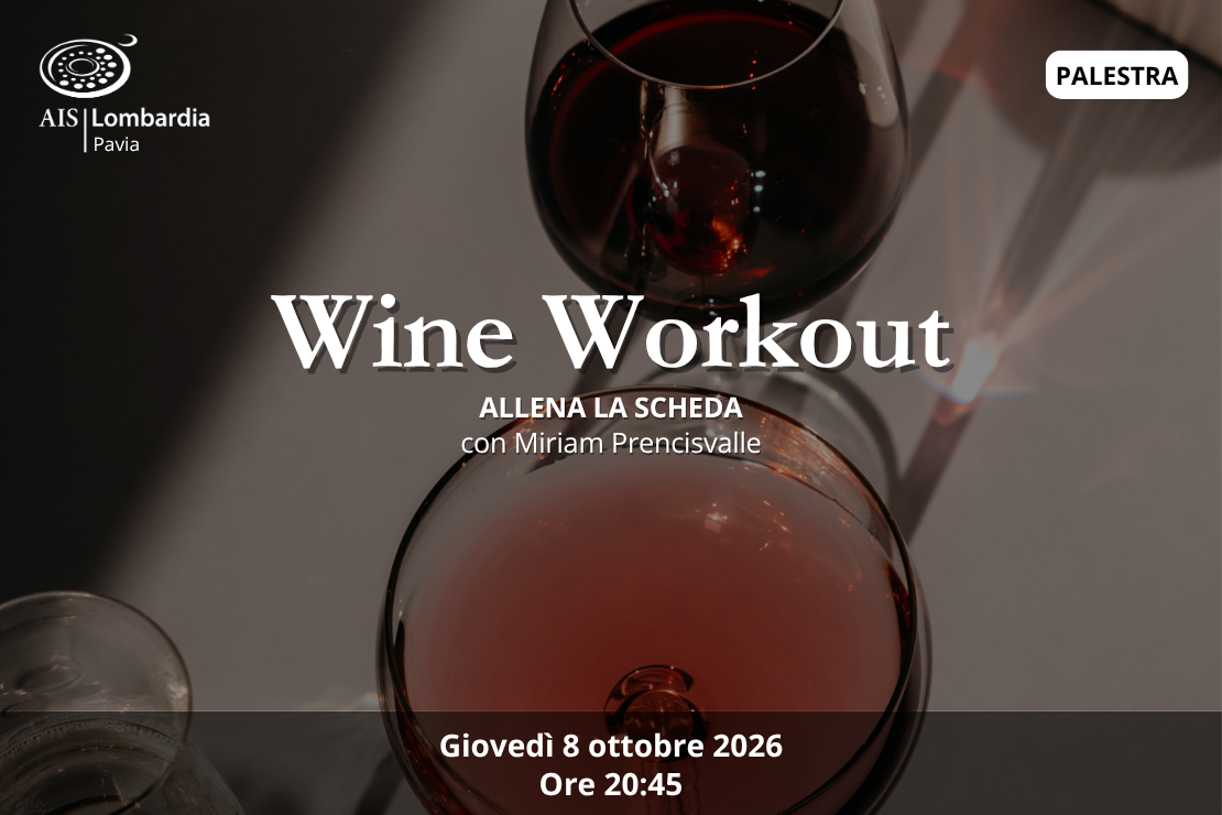 Wine Workout |  Allena la scheda 08/10