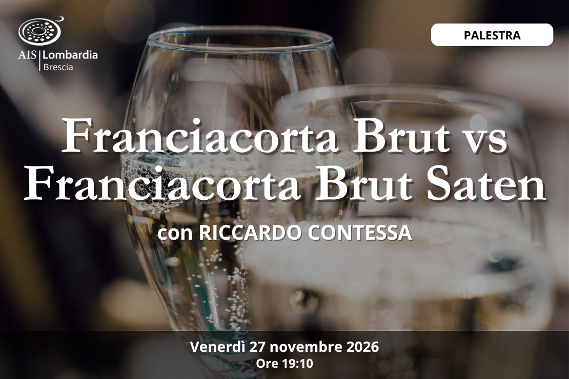 Palestra - Francicorta brut vs Franciacorta Brut Saten e l'intruso
