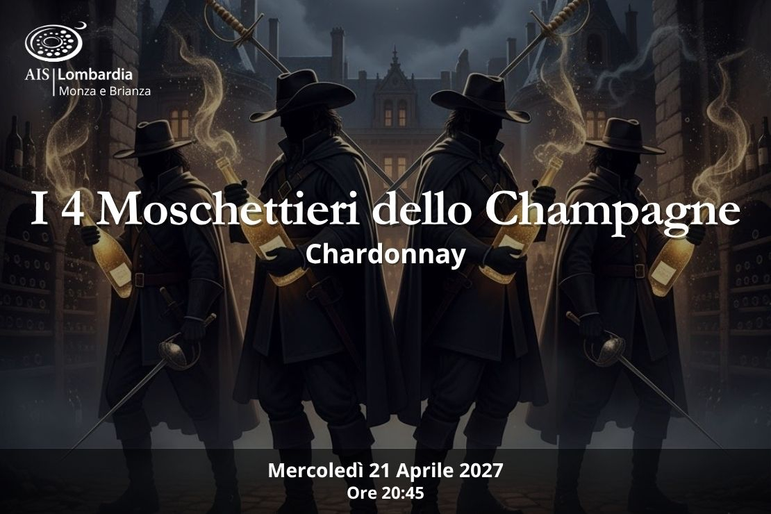 I 4 Moschettieri dello Champagne. Quarta serata: Chardonnay