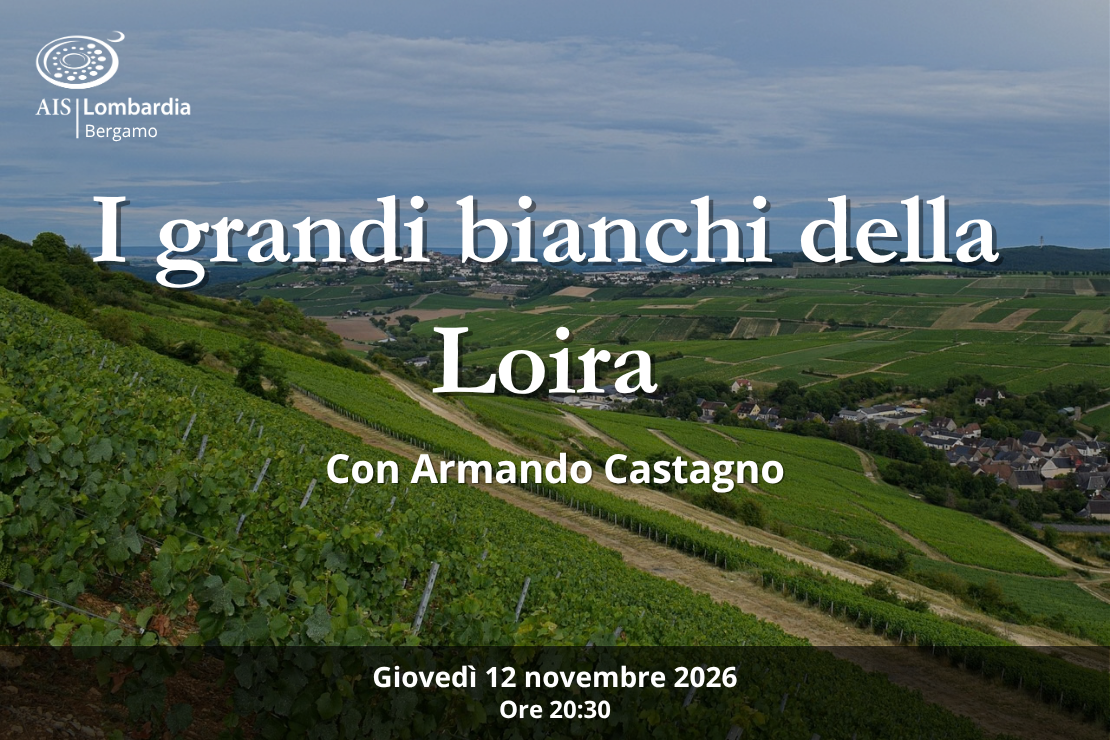 A Bergamo i grandi bianchi della Loira con Armando Castagno