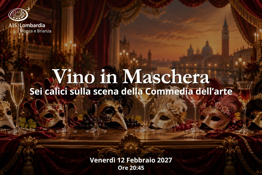 Vino in Maschera. Sei calici sulla scena della commedia dell'arte