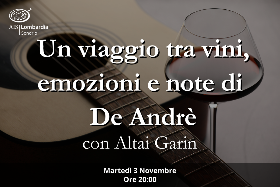 Un viaggio tra vini, emozioni e note di De Andr&eacute;