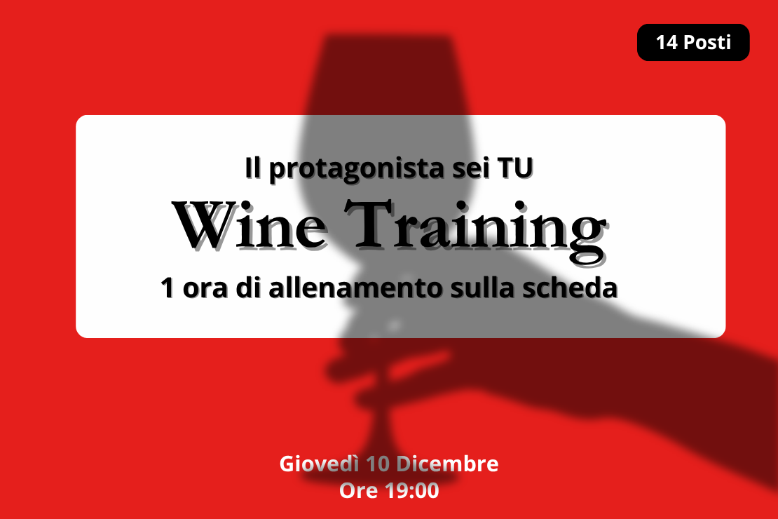 WINE TRAINING | 1 ora di allenamento sulla scheda