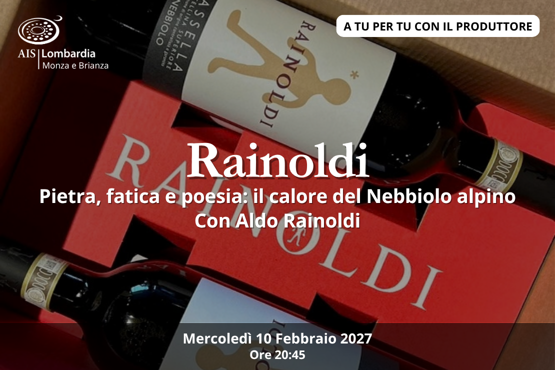 Rainoldi. Pietra, fatica e poesia: il calore del Nebbiolo alpino. Con Aldo Rainoldi