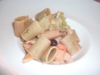 Pasta Biologica e salmone