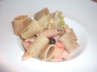 Pasta Biologica e salmone