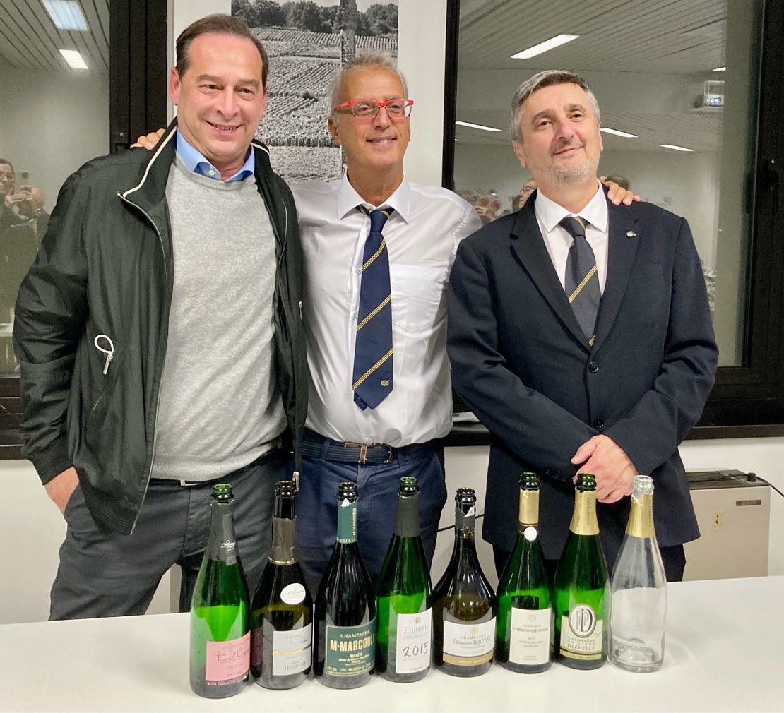 Da sinistra: Luca Bacchiega, Guido Invernizzi e Antonio Erba