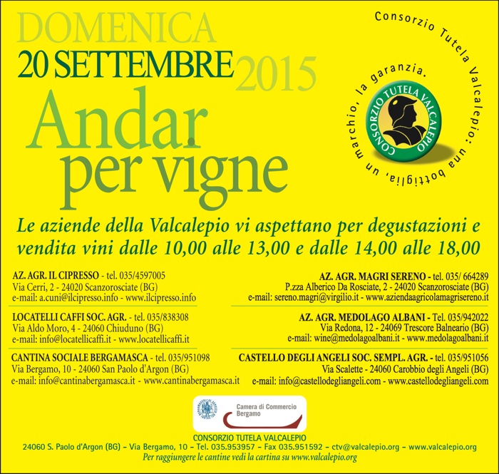 Andar Per Vigne 2015