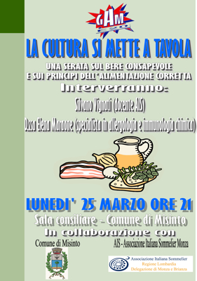 Bere Consapevole - Misinto 25 Marzo 2013