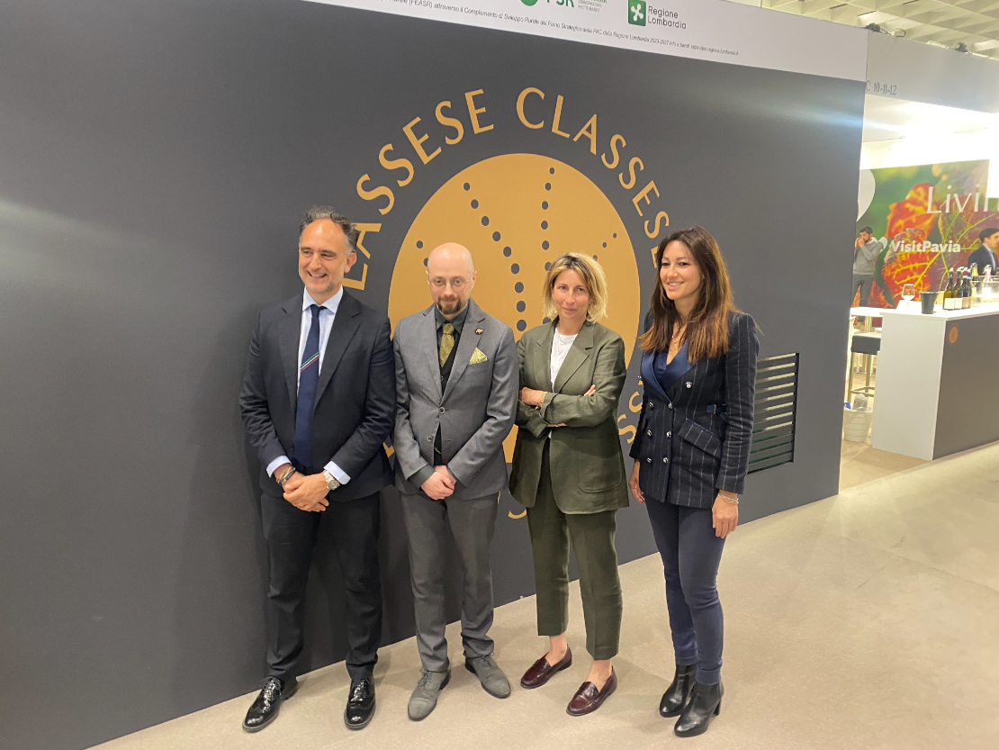 Da sinistra: Alessandro Beduschi, Riccardo Binda, Francesca Seralvo ed Elena Lucchini 