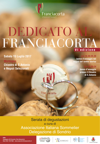 DedicatoAlFranciacorta_SestaEdizione_Locandina