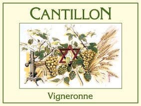 Etichetta Cantillon Vigneronne