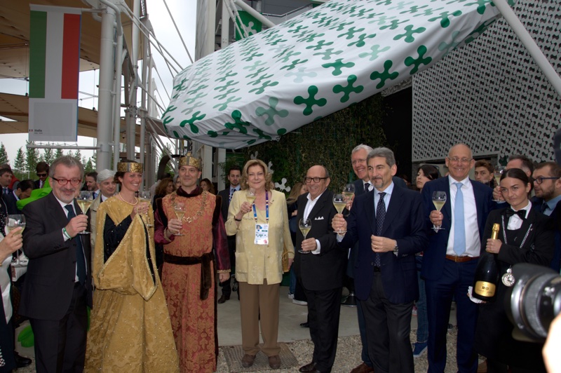 Inaugurazione Expo - Padiglione Lombardia