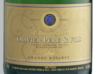 Champagne Olivier Pere & Fils Grande Reserve