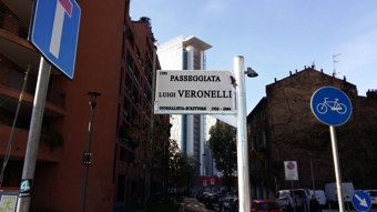 Milano - Passeggiata Luigi Veronelli