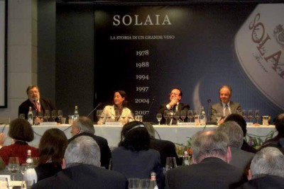 Solaia al Vinitaly 2010
