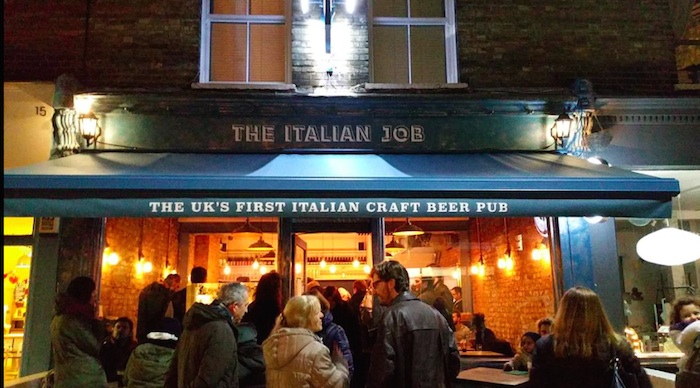 The Italian Job - The Uk's First Italian Craft Beer Pub