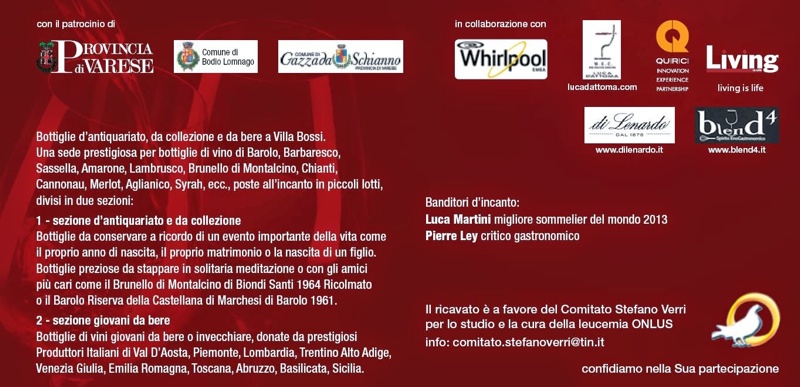 Un vino per la Vita 2015
