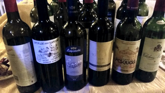 Ai Bergamo - I vini della serata Il Giro del Mondo in 6 vini