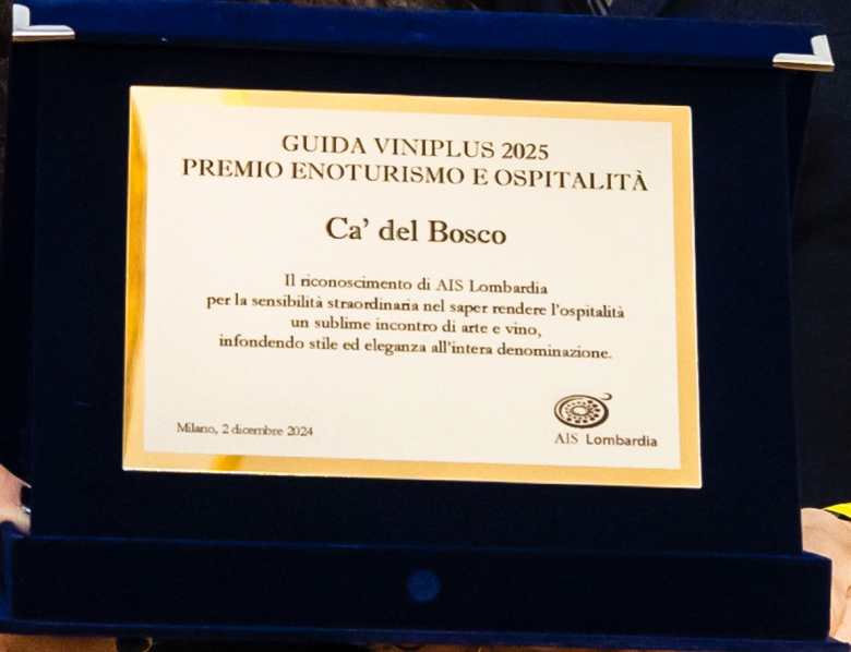 Premio Enoturismo e Ospitalità - Guida ViniPlus
