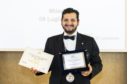 Marius Dumitru, miglior Sommelier della Lombardia 2024