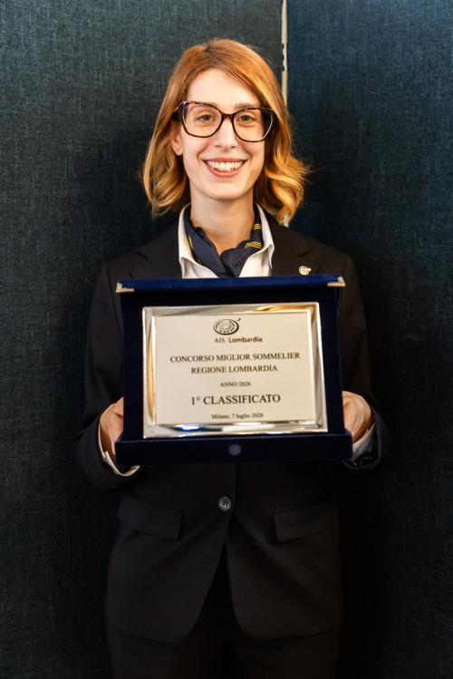 Alice Pedrinelli, miglior Sommelier della Lombardia 2026